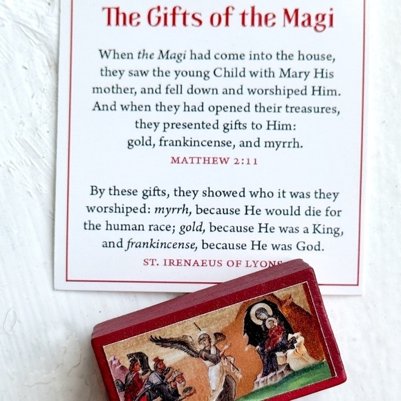 GIFTS Of The Magi Resin Incense Gift Pack~Holiday Gift - Picture 3 of 5